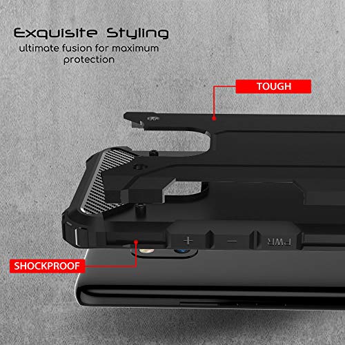 [Tough Armoured Case] ShockProof Dual-Layer Protective Heavy Duty Cover for Honor 20 Pro