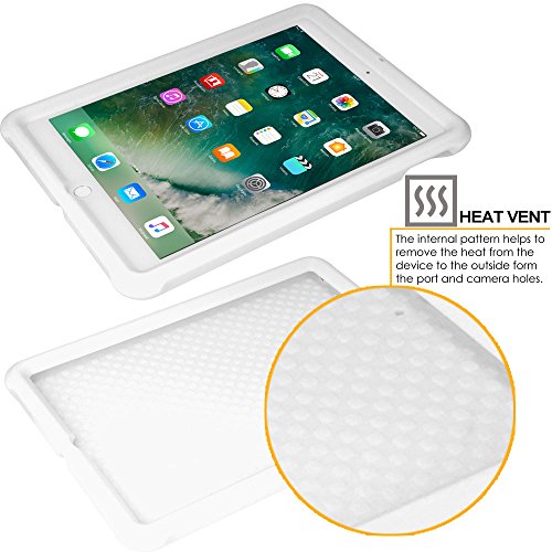[Bumper Case] Shockproof Soft Easy Grip Case for Apple iPad 9.7" (2018/2017)