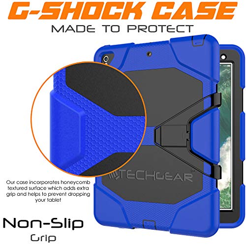 [G-SHOCK Case] Heavy Duty Long Survival Screen Protector Case for Apple iPad Air 3 2019, iPad Pro 10.5"