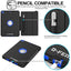 [D-FENCE Case] Tough & Rugged Smart Case For Apple iPad 10.2" 9th, 8th, 7th Generation