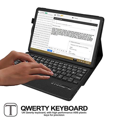 [Strike Folio] Keyboard Case for Samsung Galaxy Tab S6 Lite 10.4" (SM-P610 / P613 / P615/P619)