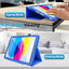 [Folio Case] Smart Cover Stand with Auto Sleep/Wake & Hand Strap For Apple iPad 11th & 10th Generation, iPad 2025 / 2022