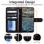 [Wallet Case] Protective Cover with Cash & Card Holder, Stand and Wrist Strap For Nokia 2.4
