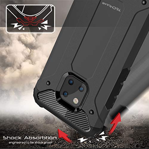 [Tough Armoured Case] ShockProof Dual-Layer Protective Heavy Duty Cover for Honor 20 Pro