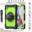 [UTILITY Case] Full Body Shockproof Case with Stand, Hand & Shoulder Strap for Samsung Galaxy Tab A7 Lite 8.7" (SM-T220 / SM-T225)