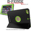 [D-FENCE Case] Tough & Rugged Smart Case For Apple iPad 9.7" (2018 / 2017)