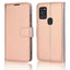 [Wallet Case] Protective Cover with Cash & Card Holder, Stand and Wrist Strap For Samsung Galaxy A21s