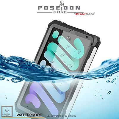 [Poseidon Case] Waterproof Case for Apple iPad Mini 7 / Mini 6 8.3" [7th / 6th Generation]