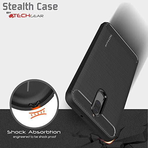 [Stealth Case] Huawei Mate 10 Lite Soft Protective Slim Cover with Carbon Fibre Detailing