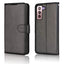 [Wallet Case] Protective Cover with Cash & Card Holder, Stand and Wrist Strap For Samsung Galaxy S21 Plus