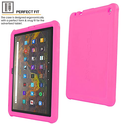 [Bumper Case] Shockproof Soft Easy Grip Case for Amazon Fire HD 10" / HD 10 Plus 11th Generation / 2021