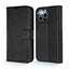 [Leather Wallet Case] Genuine Leather [RFID Blocking] Magnetic Flip Case with Card & Slots and Stand For iPhone 13 Pro Max