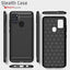 [Stealth Case] Samsung Galaxy A21s Soft Protective Slim Cover with Carbon Fibre Detailing
