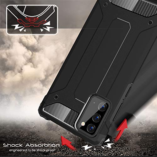 [Tough Armoured Case] ShockProof Dual-Layer Protective Heavy Duty Cover for Samsung Galaxy Note 20