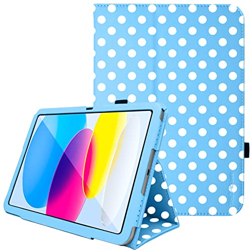 [Folio Case] Smart Cover Stand with Auto Sleep/Wake & Hand Strap For Apple iPad 11th & 10th Generation, iPad 2025 / 2022