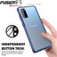 [Fusion FX Case] Slim & Light Tough Fused Gel Bumper & Hard Back Matte Case for Samsung Galaxy S20