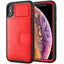 Tough Armoured Wallet 360 ShockProof Case with Card Slots & Stand for Apple iPhone XS Max