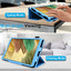 [Folio Case] Stand Cover with Auto Sleep/Wake & Hand Strap For Samsung Galaxy Tab A7 Lite 8.7" (SM-T220 / SM-T225)