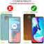 [Tough Armoured Case] ShockProof Dual-Layer Protective Heavy Duty Cover for Motorola Moto E7 Plus
