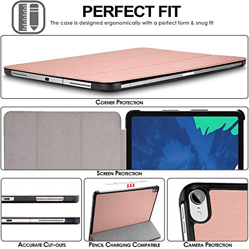 [Smart Case] Slim Stand Cover with Auto Sleep/Wake for Apple iPad Air 5 / 4 (5th / 4th Generation)