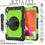 [UTILITY Case] Full Body Shockproof Case with Stand, Hand & Shoulder Strap for Apple iPad 10.2" 2021 - 2019 [9th/8th/7th Generation]