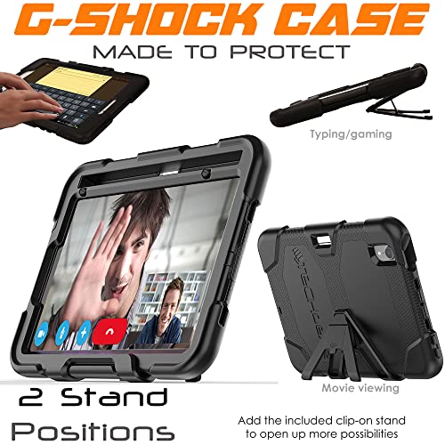 [G-SHOCK Case] Heavy Duty Long Survival Screen Protector Case for Apple iPad Mini 7 / Mini 6 8.3" [7th / 6th Generation]