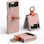 Samsung Galaxy Z Flip 4 Ring Case, Z Flip 4 Case with Stylish Ring Holder / Clip / Stand, Slim Fit, Hard PC Shockproof Matte Case