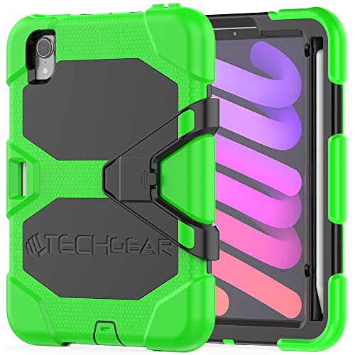 [G-SHOCK Case] Heavy Duty Long Survival Screen Protector Case for Apple iPad Mini 7 / Mini 6 8.3" [7th / 6th Generation]