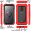 [Contender Case] Samsung Galaxy S9 Plus Heavy Duty Case with Built-in Screen Protector, 360 [Full Body] Protective Cover with Kick Stand