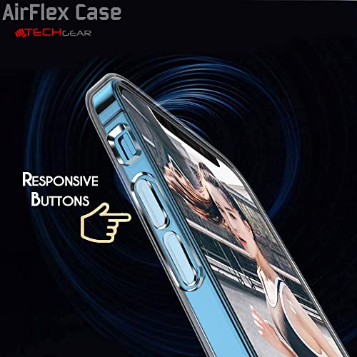 [AirFlex Case] Crystal Clear Slim & Light, Protective,  Soft Gel Cover for iPhone 14 Pro