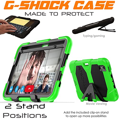 [G-SHOCK Case] Heavy Duty Long Survival Screen Protector Case for Apple iPad Mini 7 / Mini 6 8.3" [7th / 6th Generation]