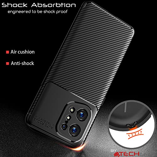 [CarbonFlex Case] Premium Shockproof Soft Slim Cover with Carbon Fibre Effect For Oppo Find X5