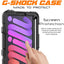 [G-SHOCK Case] Heavy Duty Long Survival Screen Protector Case for Apple iPad Mini 7 / Mini 6 8.3" [7th / 6th Generation]