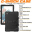 [G-SHOCK Case] Heavy Duty Long Survival Screen Protector Case for Samsung Galaxy Tab A8 10.5" 2022 (SM-X200 / SM-X205)