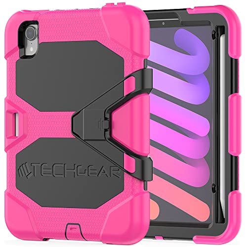 [G-SHOCK Case] Heavy Duty Long Survival Screen Protector Case for Apple iPad Mini 7 / Mini 6 8.3" [7th / 6th Generation]