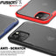 [Fusion FX Case] Slim & Light Tough Fused Gel Bumper & Hard Back Matte Case for iPhone 11 Pro Max
