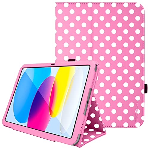 [Folio Case] Smart Cover Stand with Auto Sleep/Wake & Hand Strap For Apple iPad 11th & 10th Generation, iPad 2025 / 2022