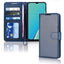 [Wallet Case] Protective Cover with Cash & Card Holder, Stand and Wrist Strap For Oppo A9 2020