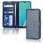 [Wallet Case] Protective Cover with Cash & Card Holder, Stand and Wrist Strap For Oppo A9 2020
