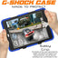 [G-SHOCK Case] Heavy Duty Long Survival Screen Protector Case for iPad 10.2" 2021, 2020, 2019 [9th/8th/7th Generation]