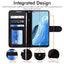 [Wallet Case] Protective Cover with Cash & Card Holder, Stand and Wrist Strap For Oppo Reno 7