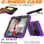 [G-SHOCK Case] Heavy Duty Long Survival Screen Protector Case for Apple iPad 11th & 10th Generation, iPad 2025 / 2022