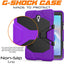 [G-SHOCK Case] Heavy Duty Long Survival Screen Protector Case for Samsung Galaxy Tab A 10.5" (SM-T590)