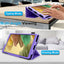 [Folio Case] Stand Cover with Auto Sleep/Wake & Hand Strap For Samsung Galaxy Tab A7 Lite 8.7" (SM-T220 / SM-T225)