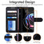 [Wallet Case] Protective Cover with Cash & Card Holder, Stand and Wrist Strap For Motorola Moto Edge 20 Pro