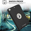 [D-FENCE Case] Tough & Rugged Smart Case For Apple iPad 10.2" 9th, 8th, 7th Generation