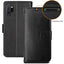 [Wallet Case] Protective Cover with Cash & Card Holder, Stand and Wrist Strap For Samsung Note 10 Plus