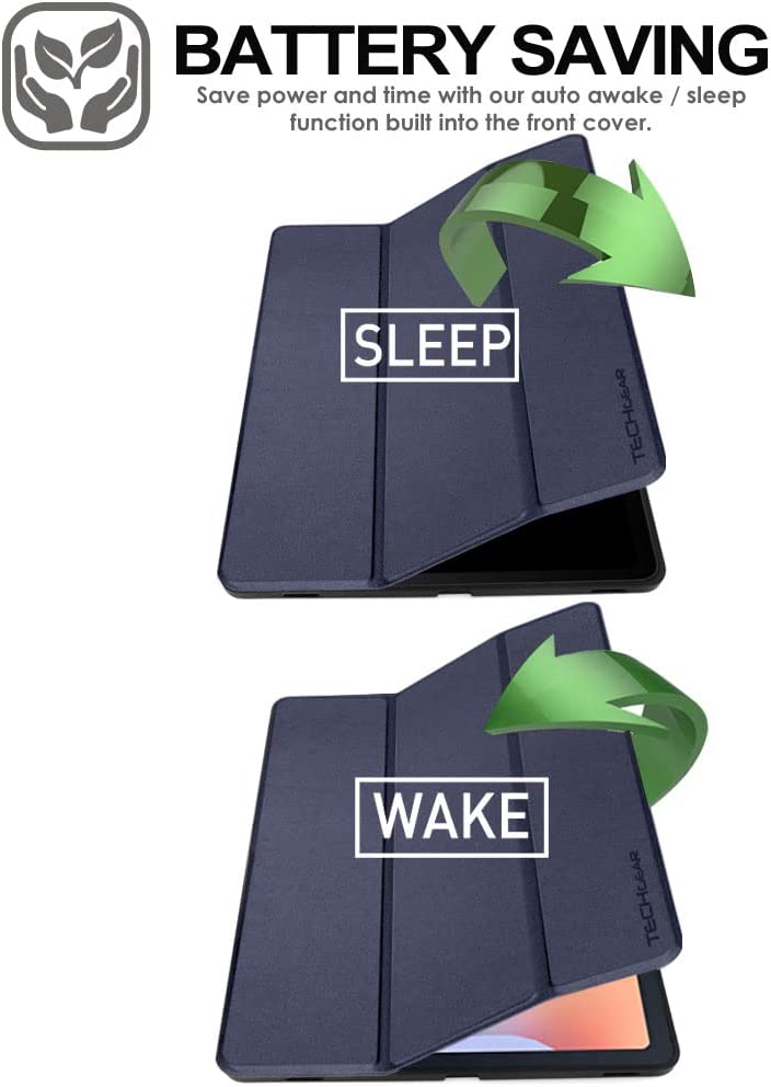 [Smart Case] Slim Stand Cover with Auto Sleep/Wake for Samsung Galaxy Tab S6 Lite 10.4" (SM-P610 / P613 / P615 / P619)