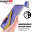 [Fusion HD Case] Shockproof Fused Gel Bumper & Hard Back Slim Clear Cover for Samsung Galaxy A51