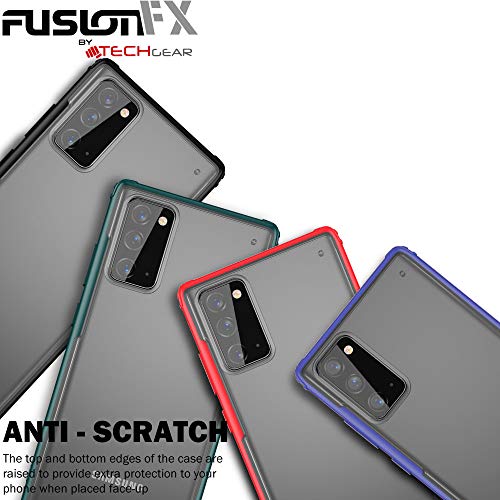 [Fusion FX Case] Slim & Light Tough Fused Gel Bumper & Hard Back Matte Case for Samsung Galaxy Note 20